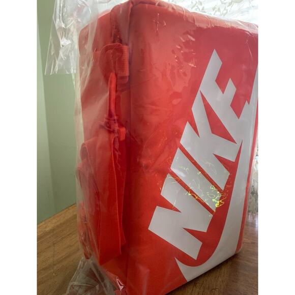 Nike Crossbody Shoe Box Bag (12L) Orange/White One Size - Picture 7 of 7